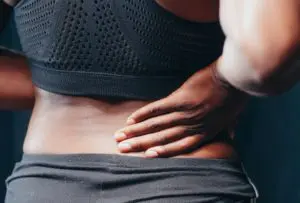 women having hip sciatica